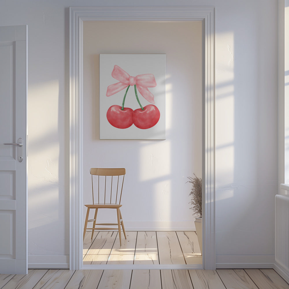 Rote Kirschen | Leinwand