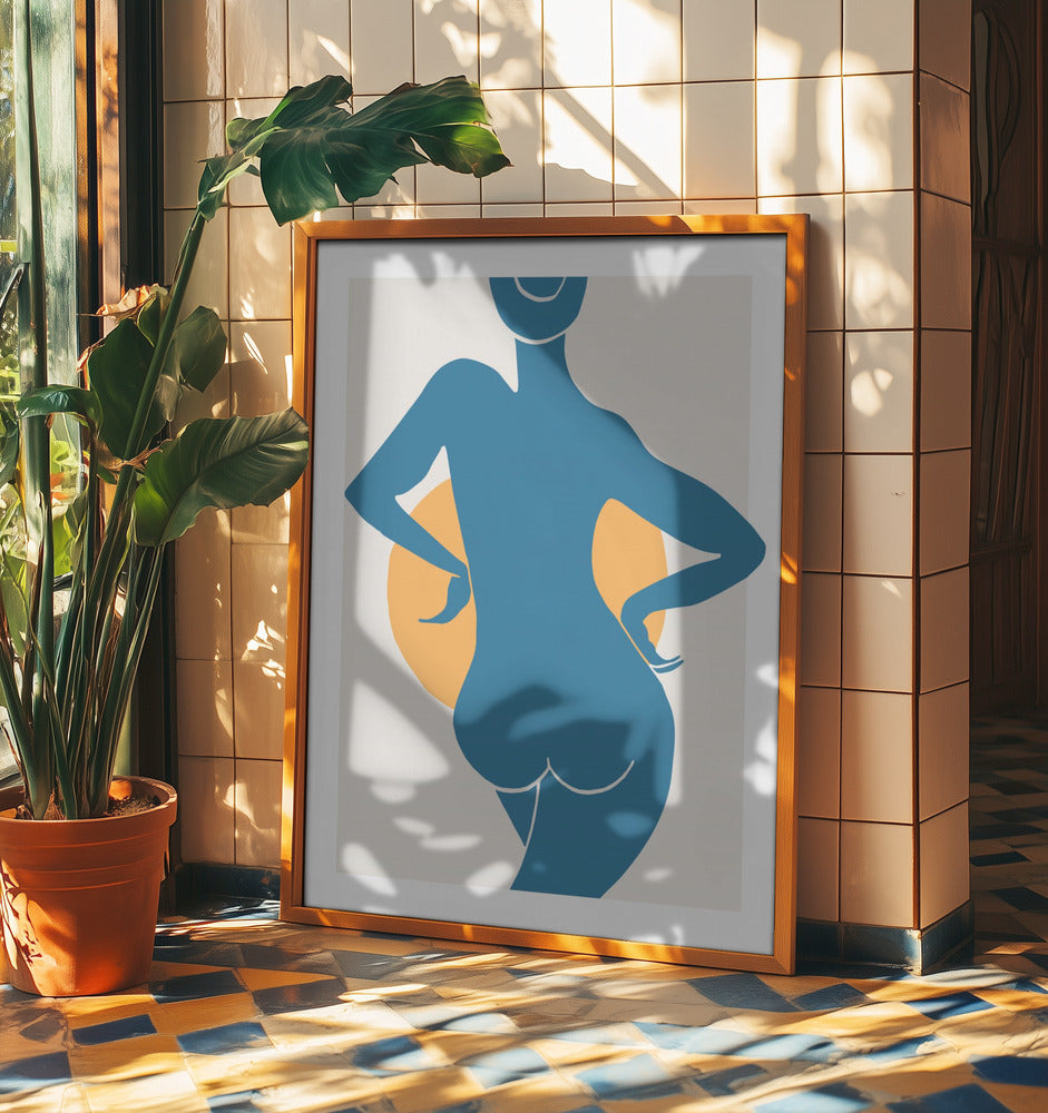 Blue Woman | Poster