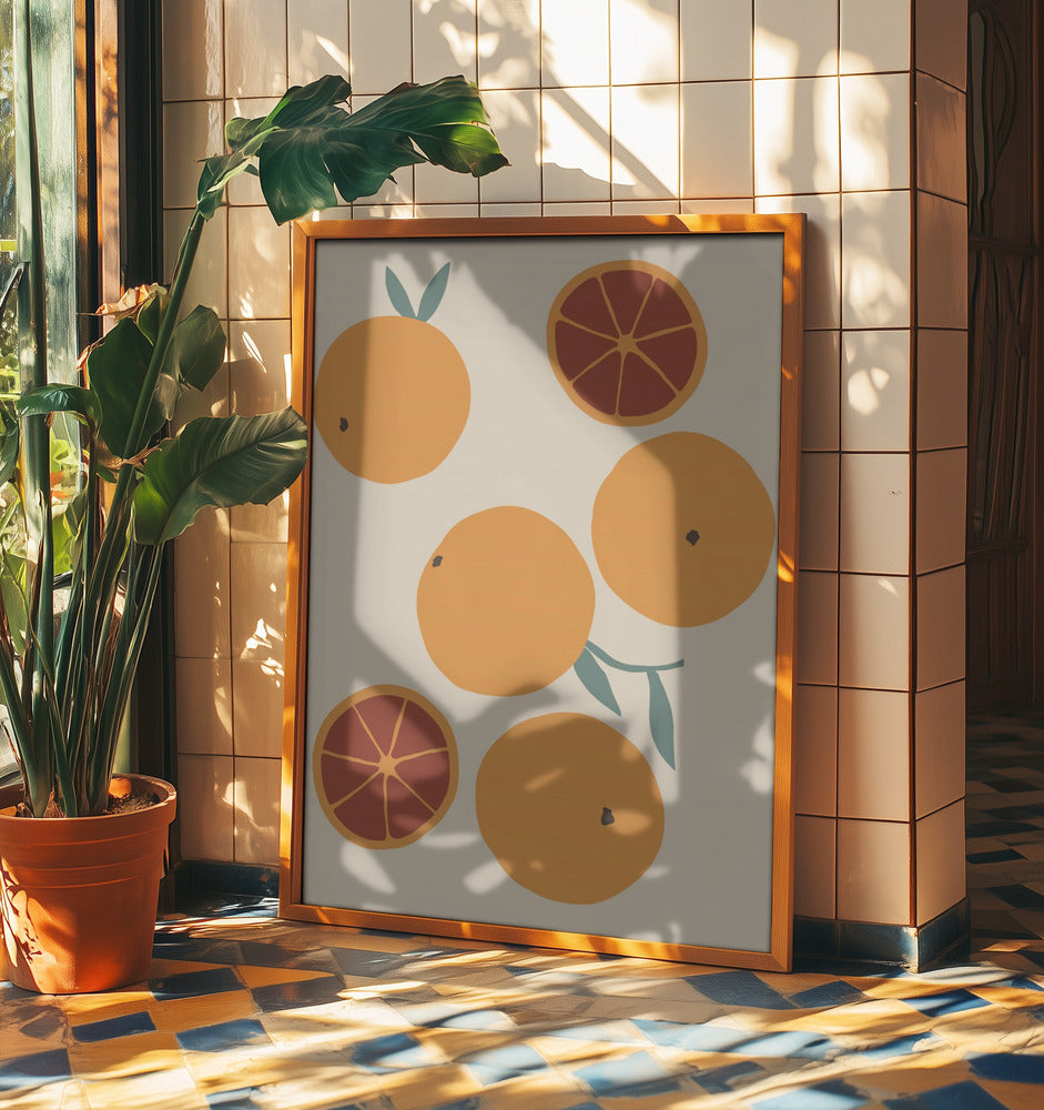 Blutorange | Poster - Kunstdruck