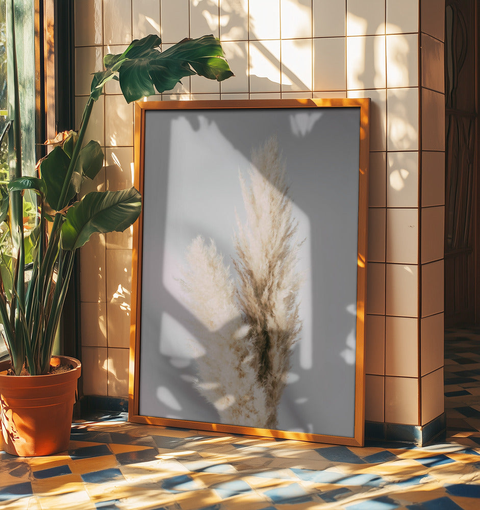 Pampas Grass Grey | Poster