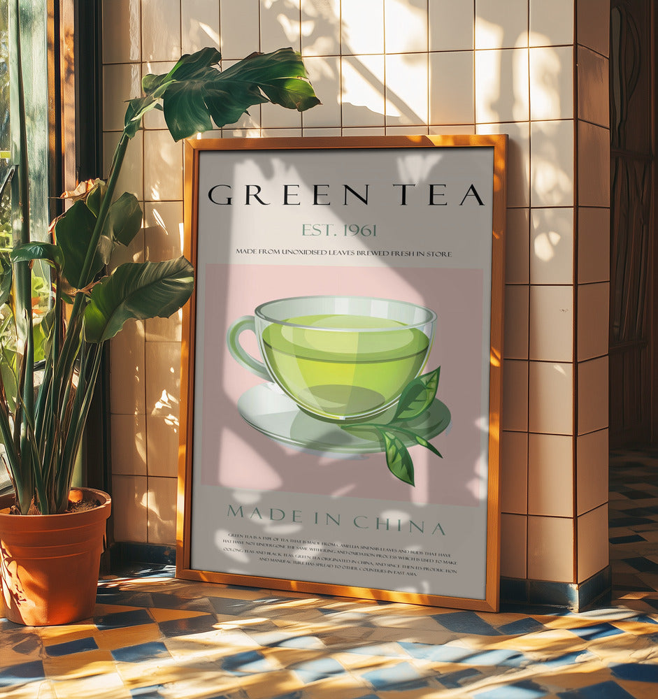 Grüner Tee, gegründet 1961 | Poster