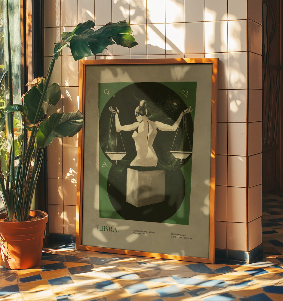 Waage-Druck | Poster