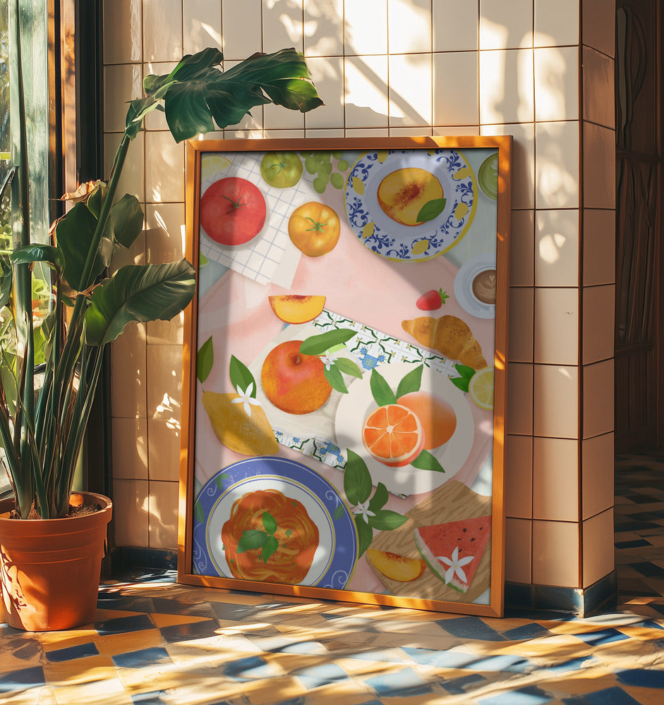 Brunch estivo | Poster - Stampe d’Arte