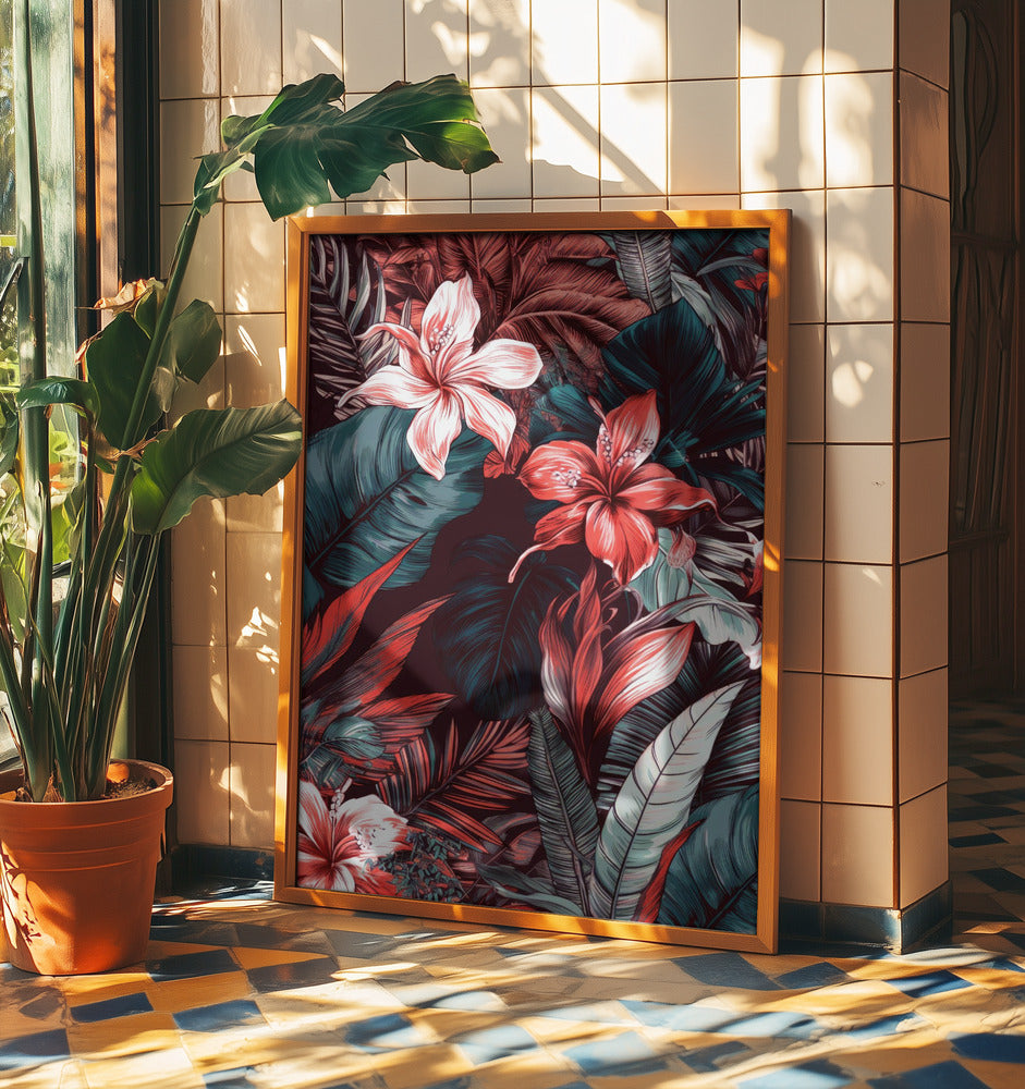 Tropical flora 2 | Poster