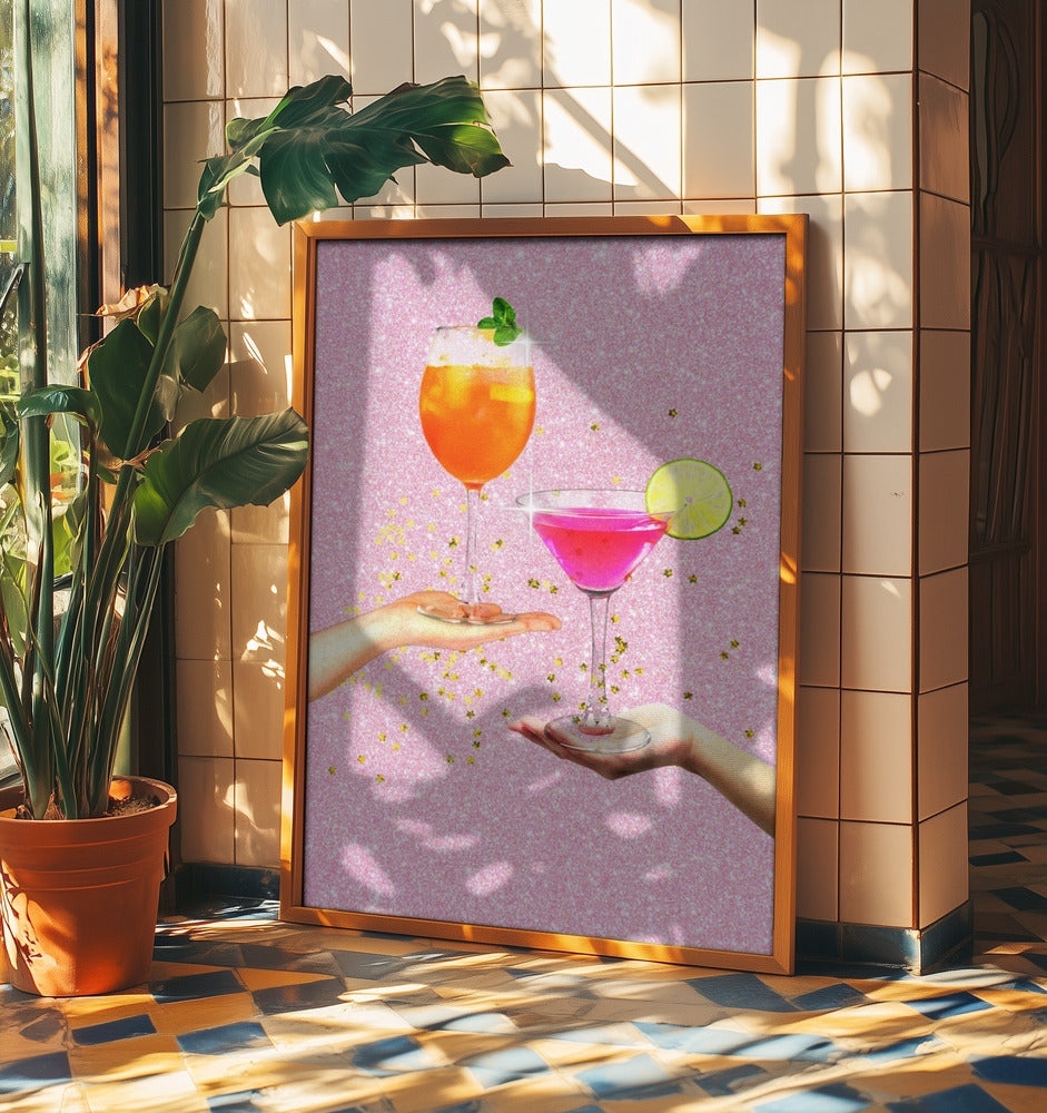 Sparkling Cheers | Poster