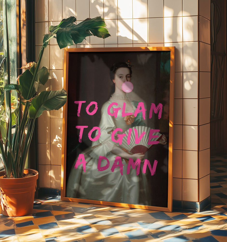 Zu glamourös, um sich einen Dreck darum zu scheren | Poster