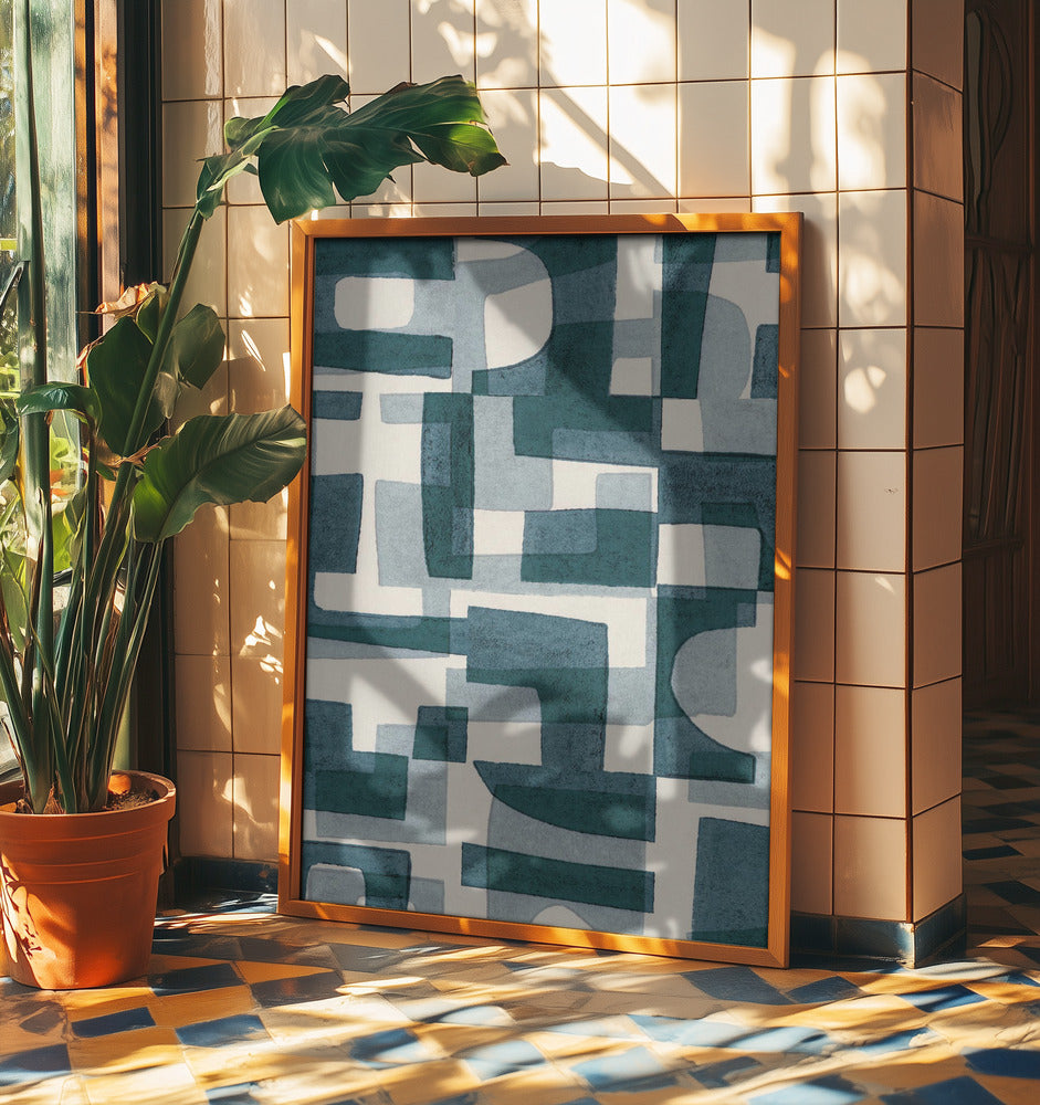 Formen &amp; Schatten #1 | Poster