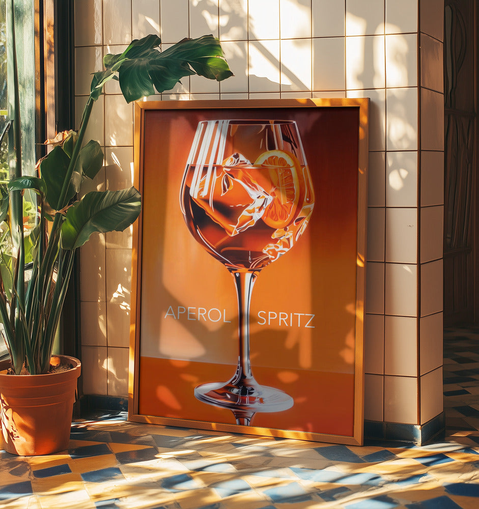 Aperol Spritz Orange | Poster