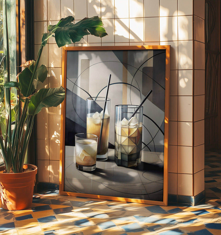 Cubist Cocktails | Poster