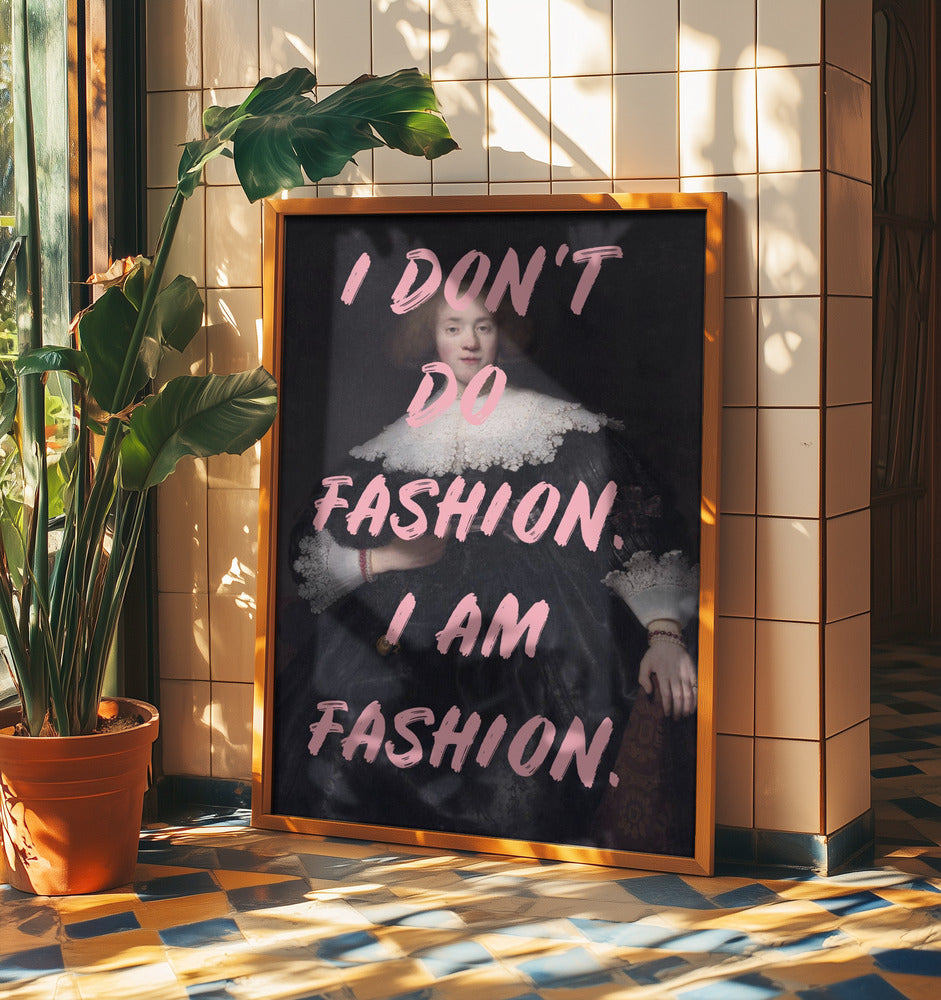 Iamfashionii Ratioiso | Poster