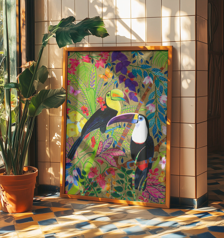 Lively Spirit Of The Tropics | Poster