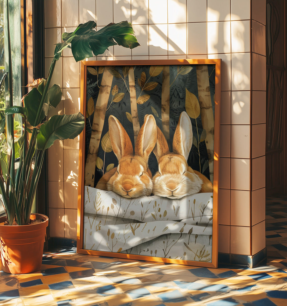 Hase Aquarell Tierkunst 2 | Poster
