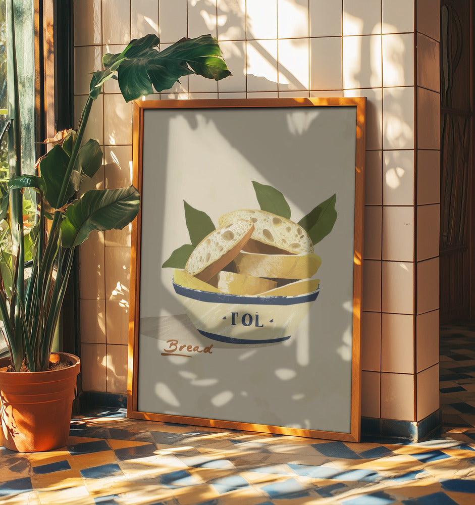 Brotschüssel-Delikat | Poster