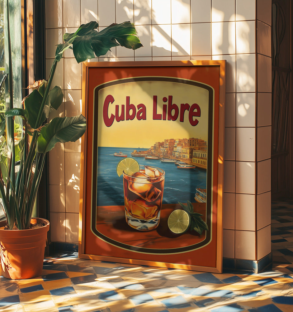 Cuba Libre Vintage Commercial | Poster
