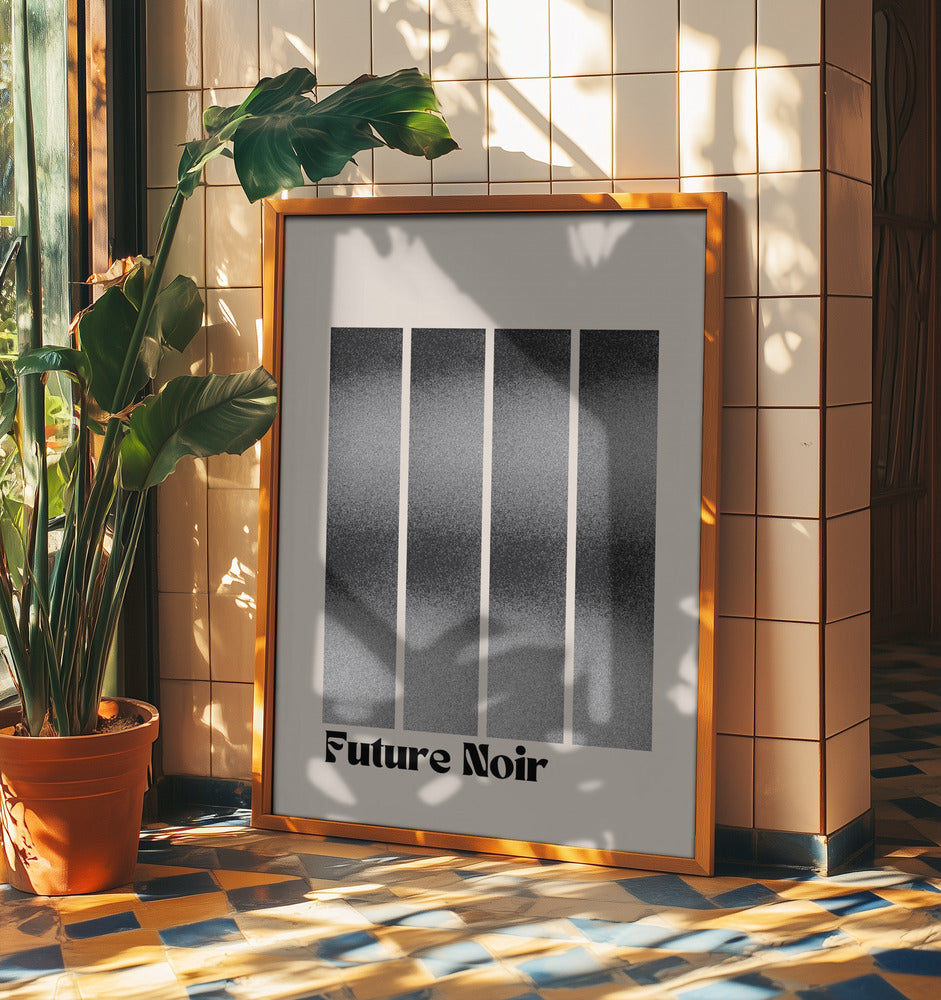 Farbverlaufssäulen | Poster