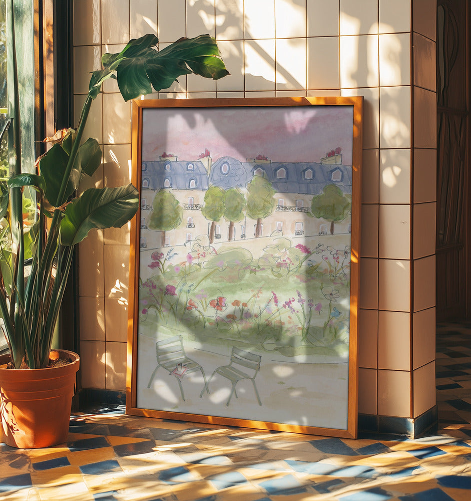 Parisian Garden | Poster