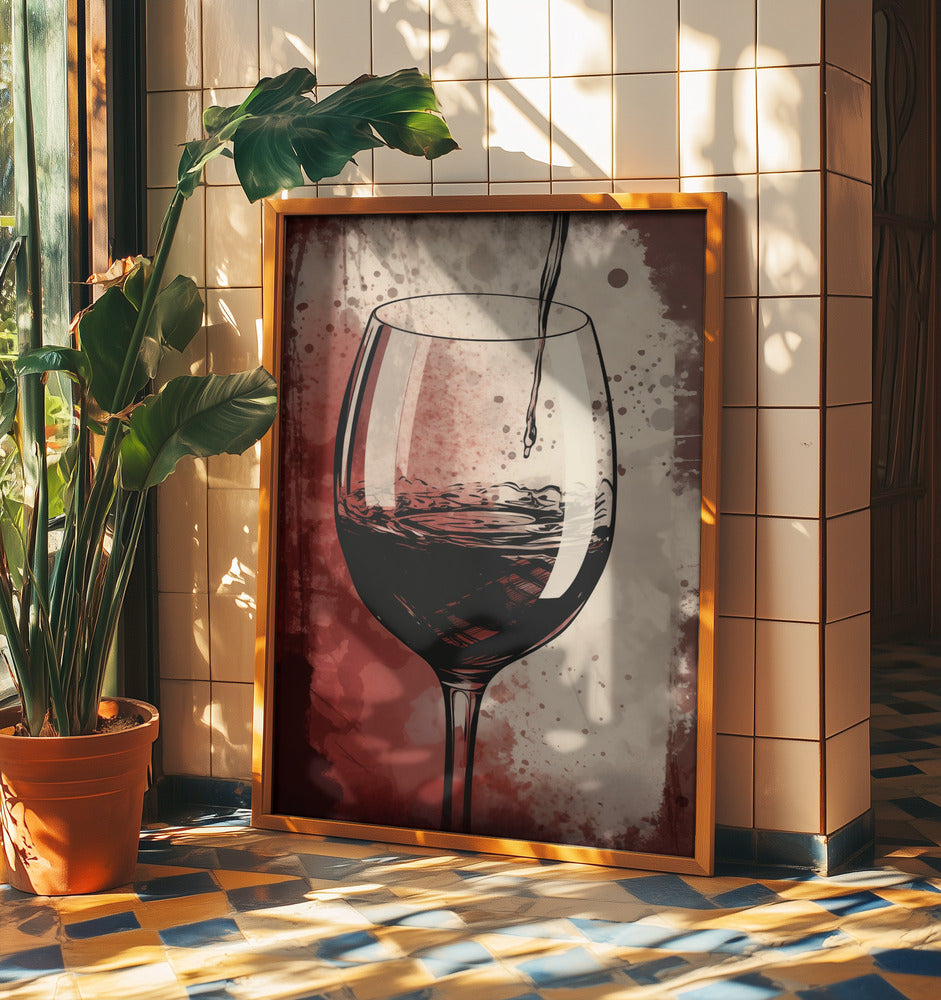 Red Red Wine No 5 | Poster
