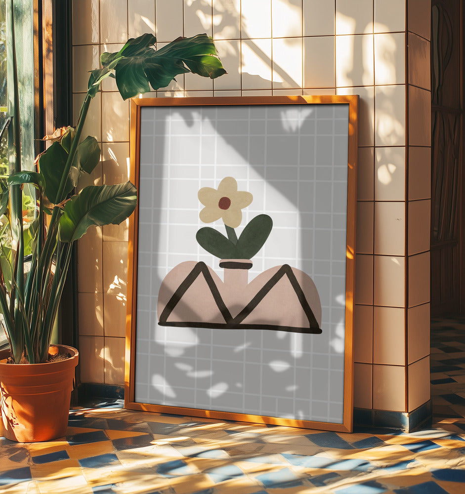 Geometric Blossom | Poster