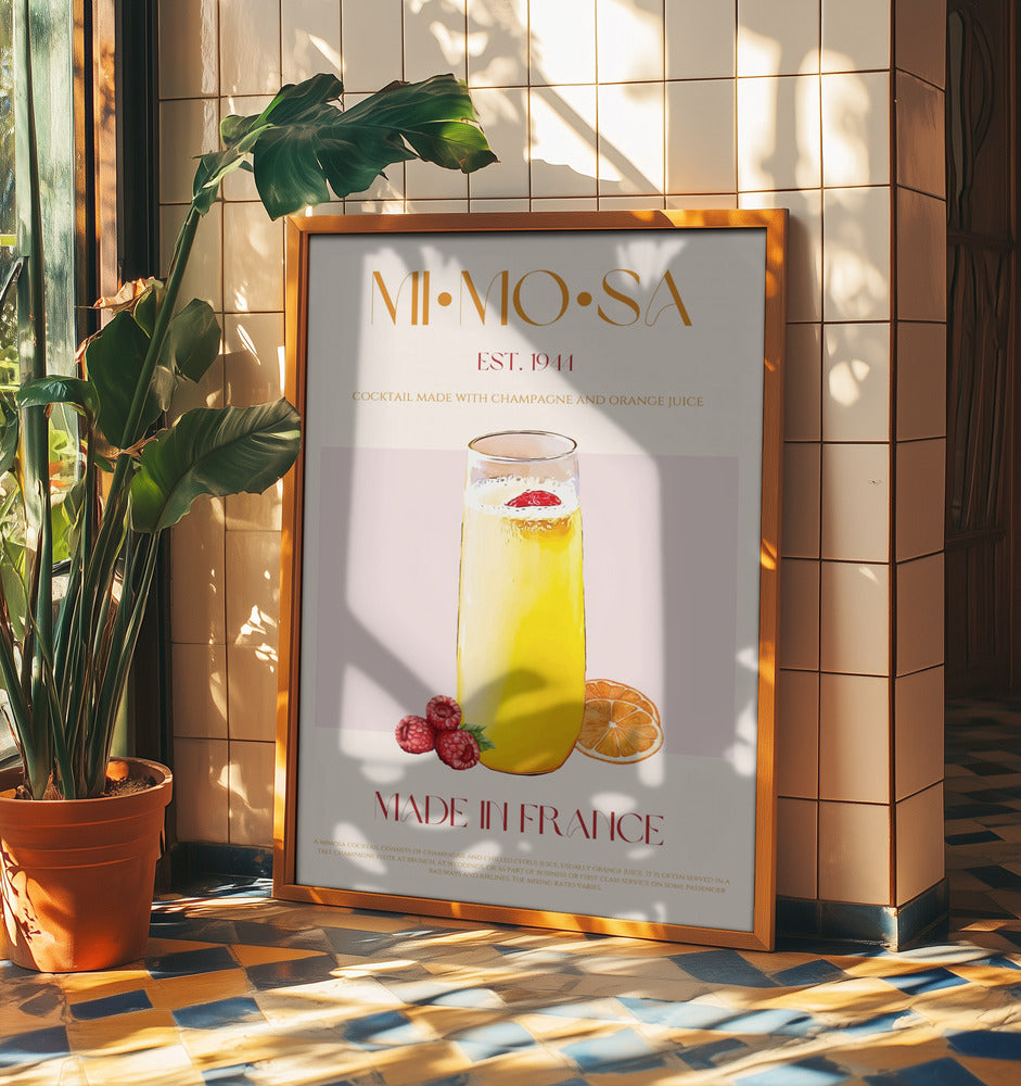 French Sunrise Sip | Poster