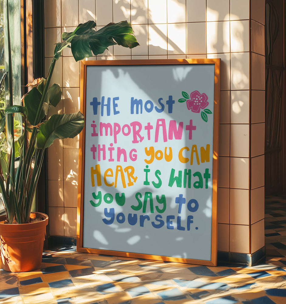 Obra de arte motivacional colorida | Posters  - Impresiones de Arte