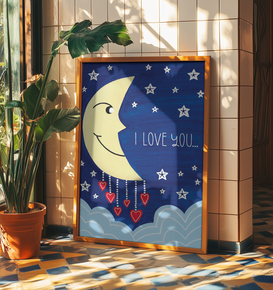 Afecto a la luz de la luna | Posters  - Impresiones de Arte