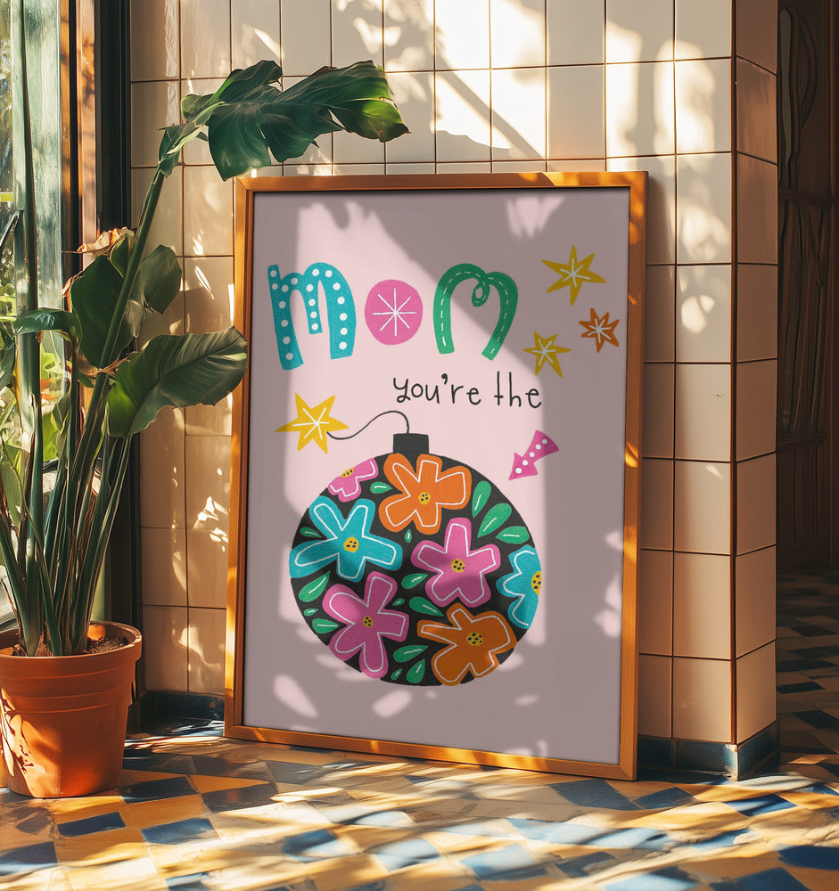 Mom&#039;s Floral Delight | Poster