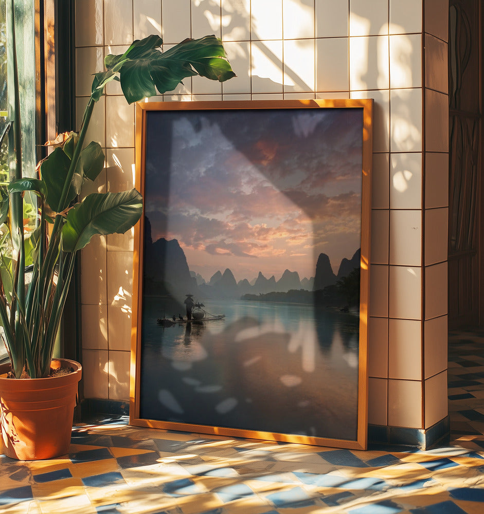 Li River Sunrise | Poster