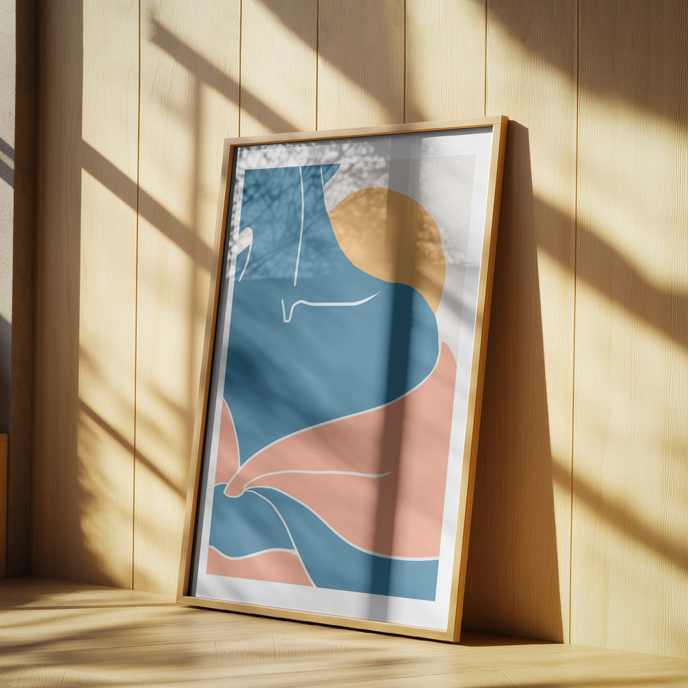 Blue Shoulder | Poster