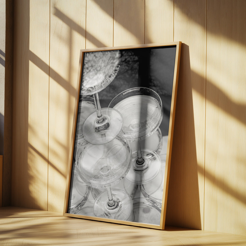 Champagne tower_5 | Poster