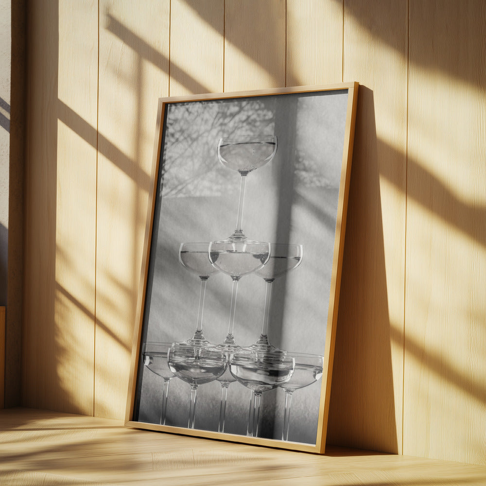 Champagne tower_9 | Poster