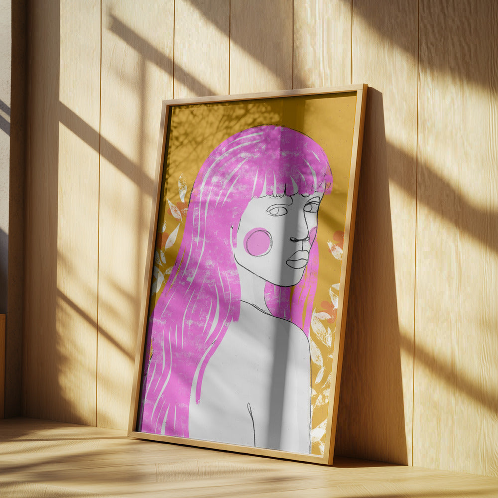 Rosa Flüsterblick | Poster