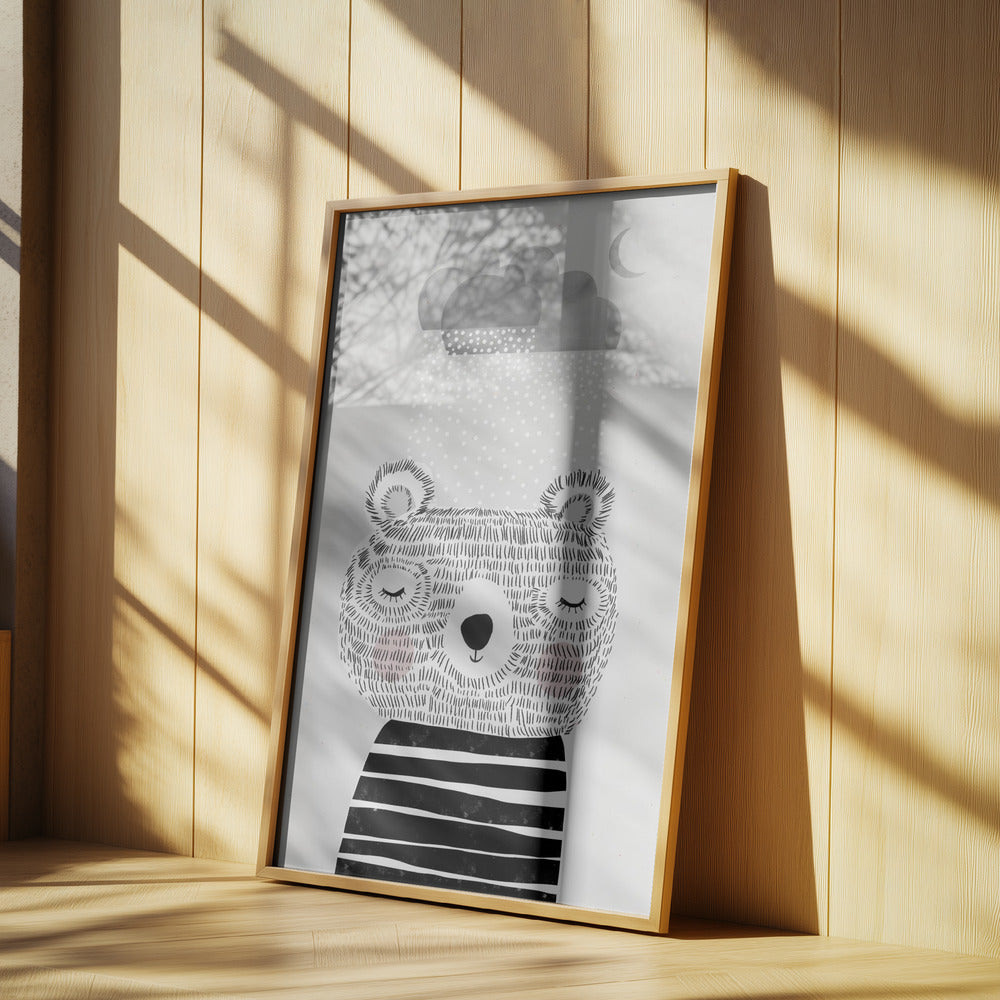 Ich liebe Schnee | Poster - Kunstdruck