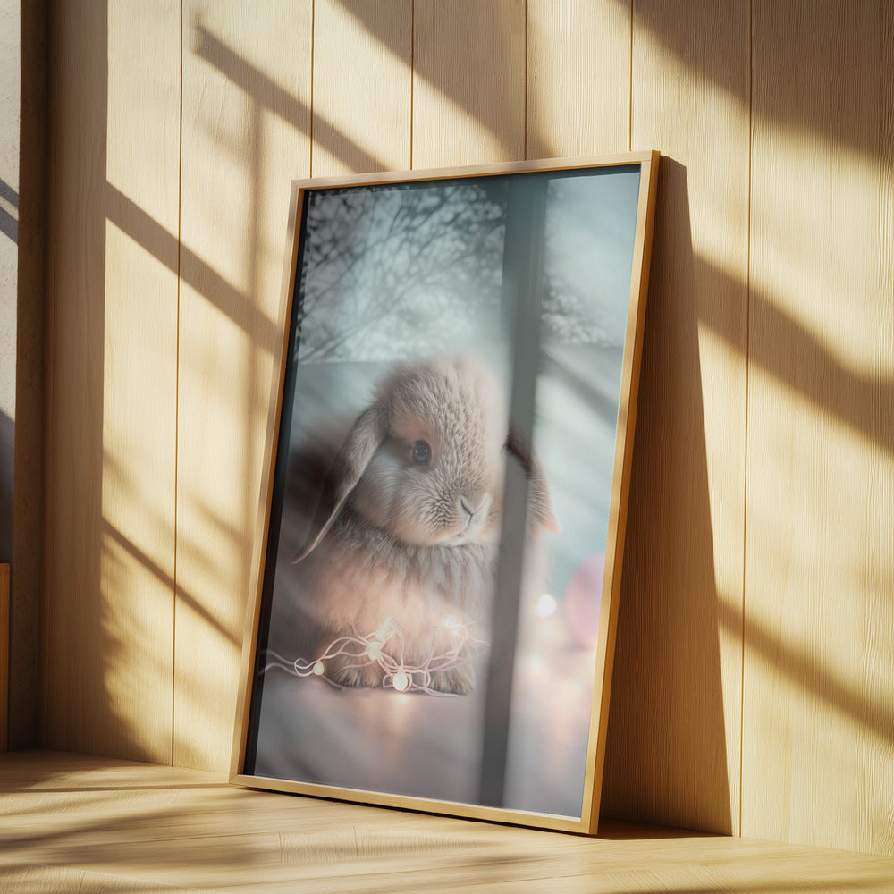 Flauschiges Leuchten | Poster