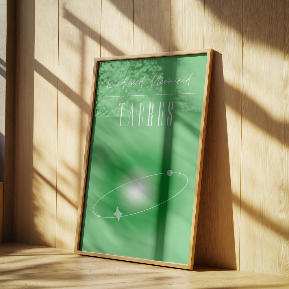 Stier Sternzeichen Druck Kunst | Poster