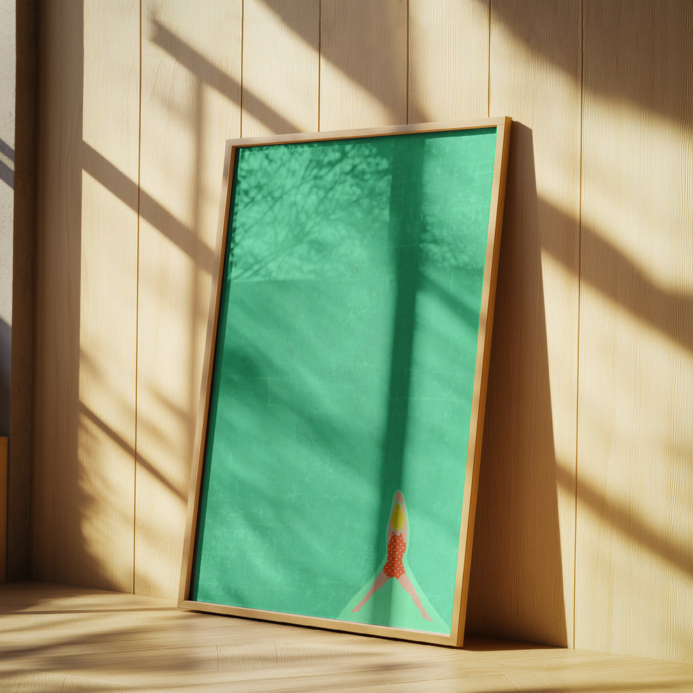 Offenes Wasser (blond) 2 | Poster