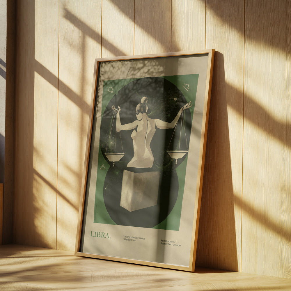 Waage-Druck | Poster