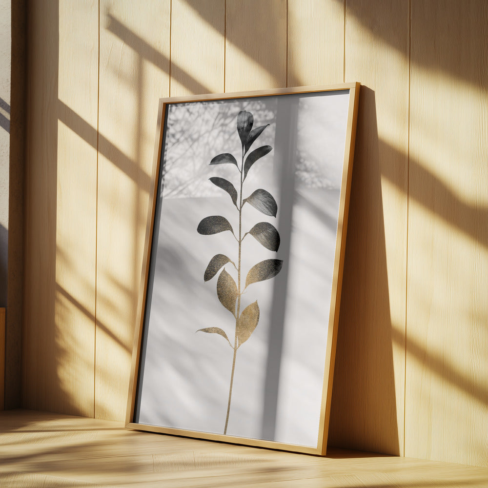 Monochromatica Nr. 9 Dunkelgold | Poster