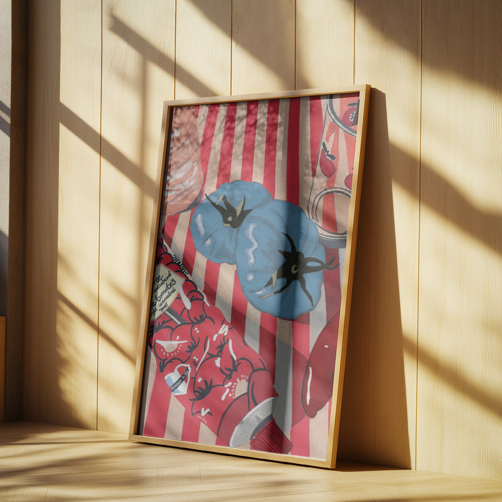 Blaue Tomaten | Poster