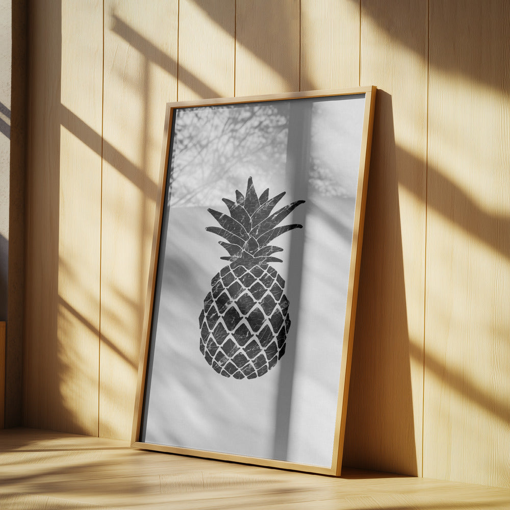 Marmorierte Ananas | Poster - Kunstdruck