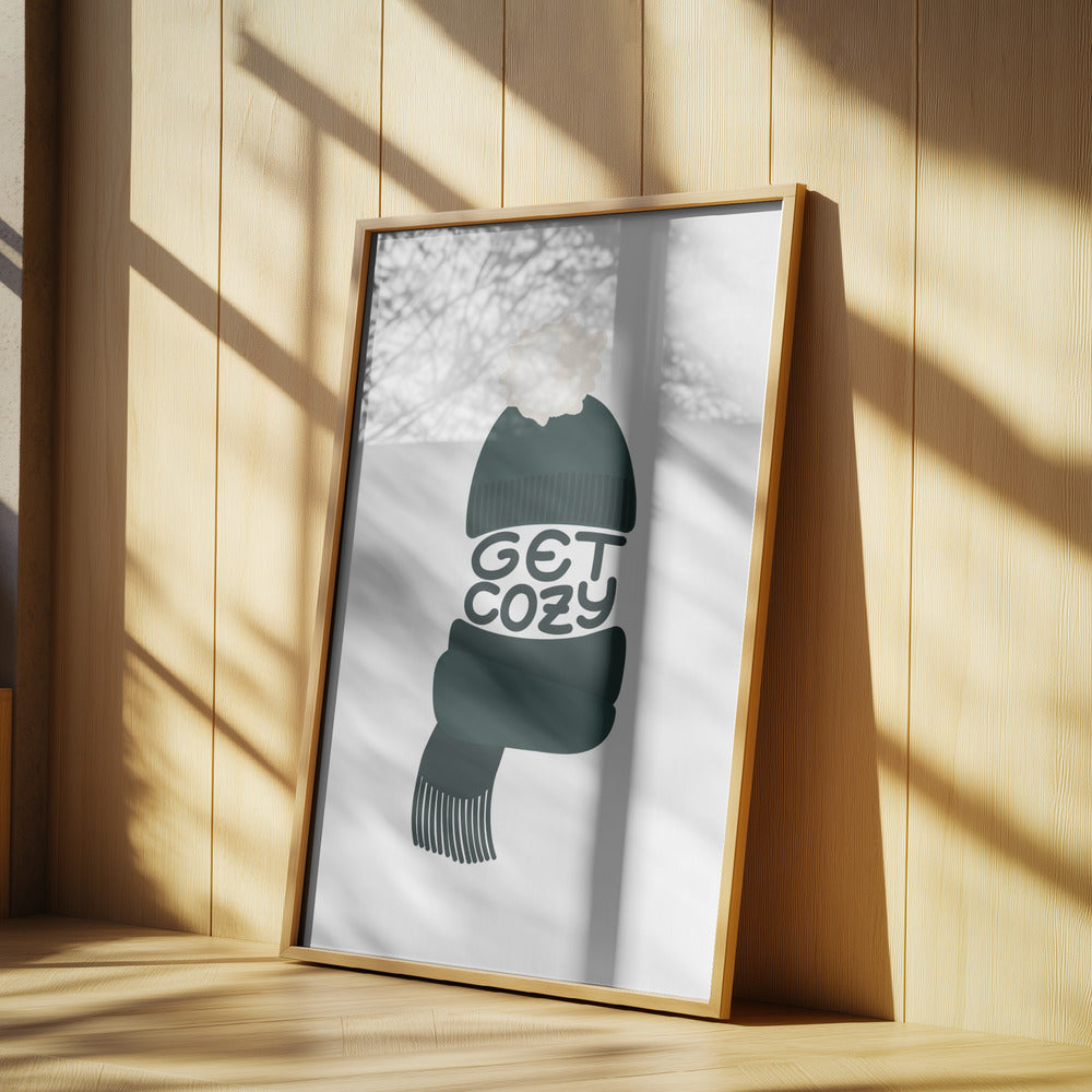 Get cozy (green) | Poster