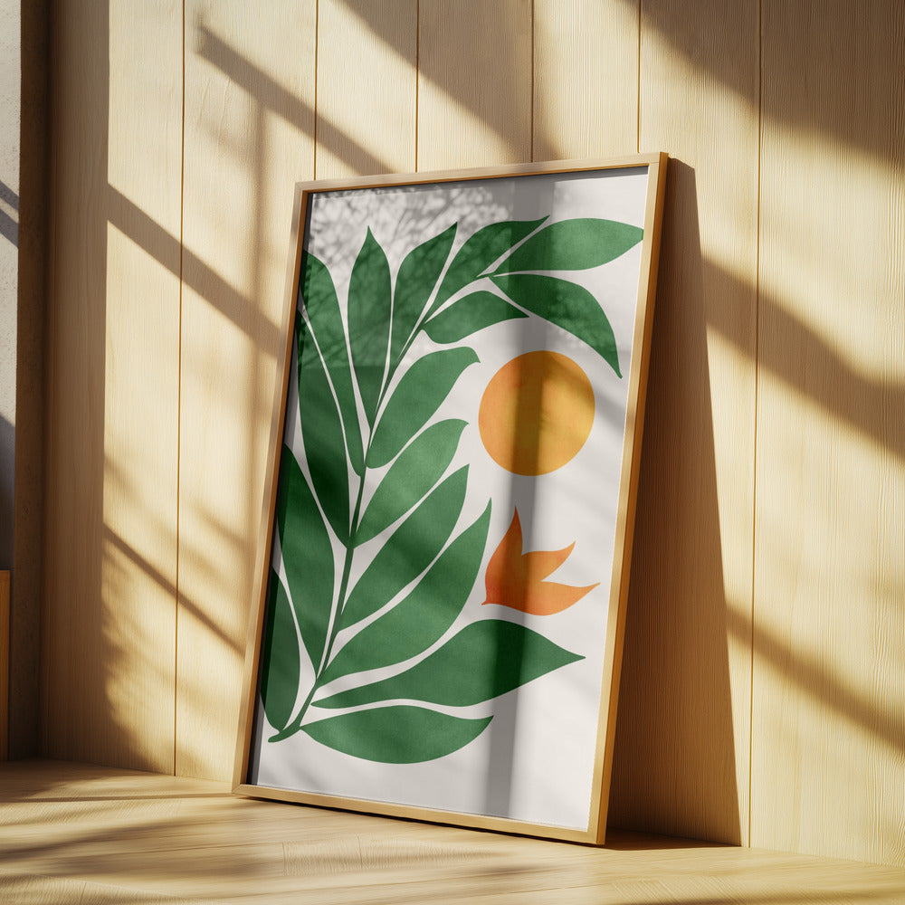 Tropical Forest Sunset | Poster