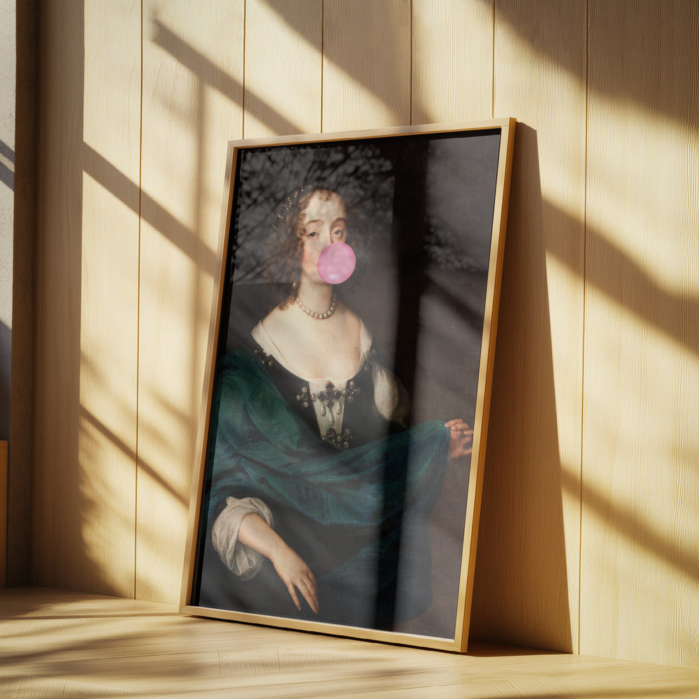 Renaissance Bubble Gum / Altered Art | Poster