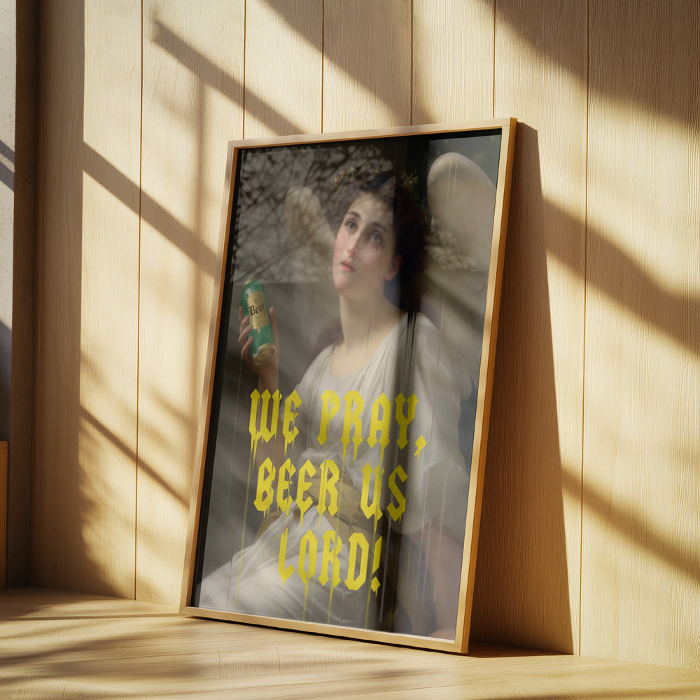 We Pray Beer Us Lord | Poster