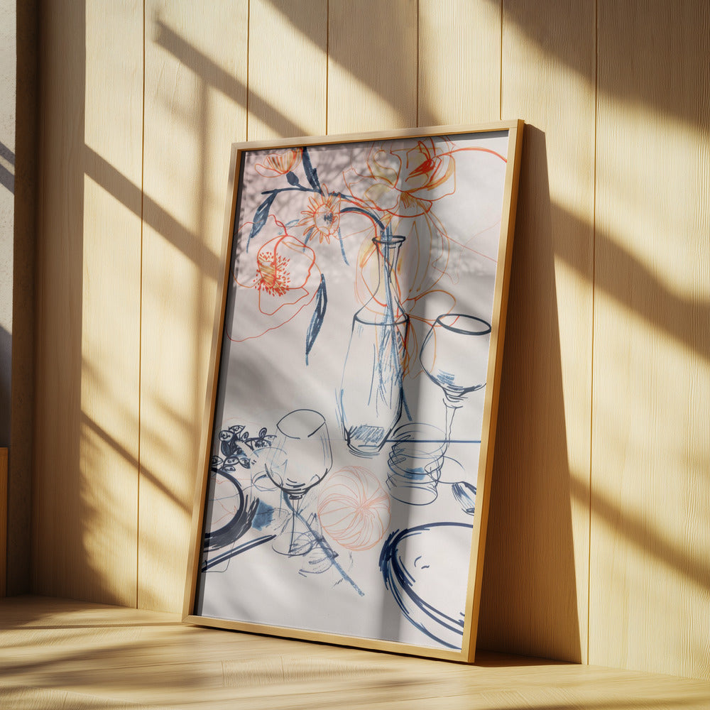 Blumenstillleben | Poster