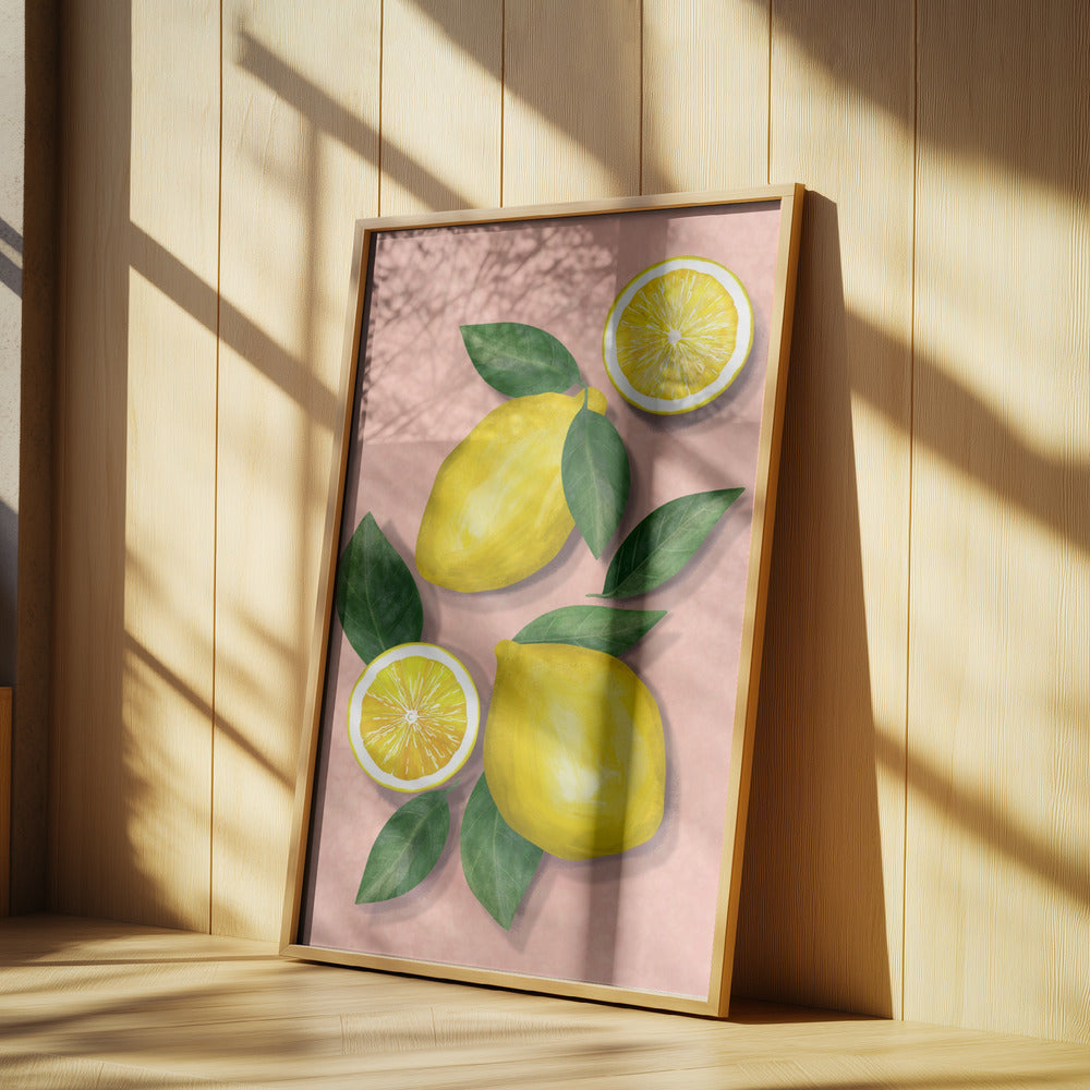 Citroner | Plakater - Kunsttryk