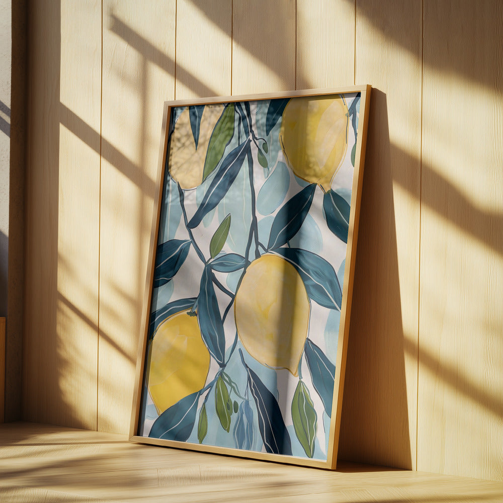 Zitronenbaum | Poster - Kunstdruck