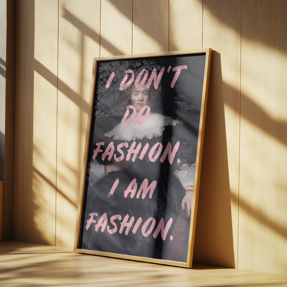 Iamfashionii Ratioiso | Poster
