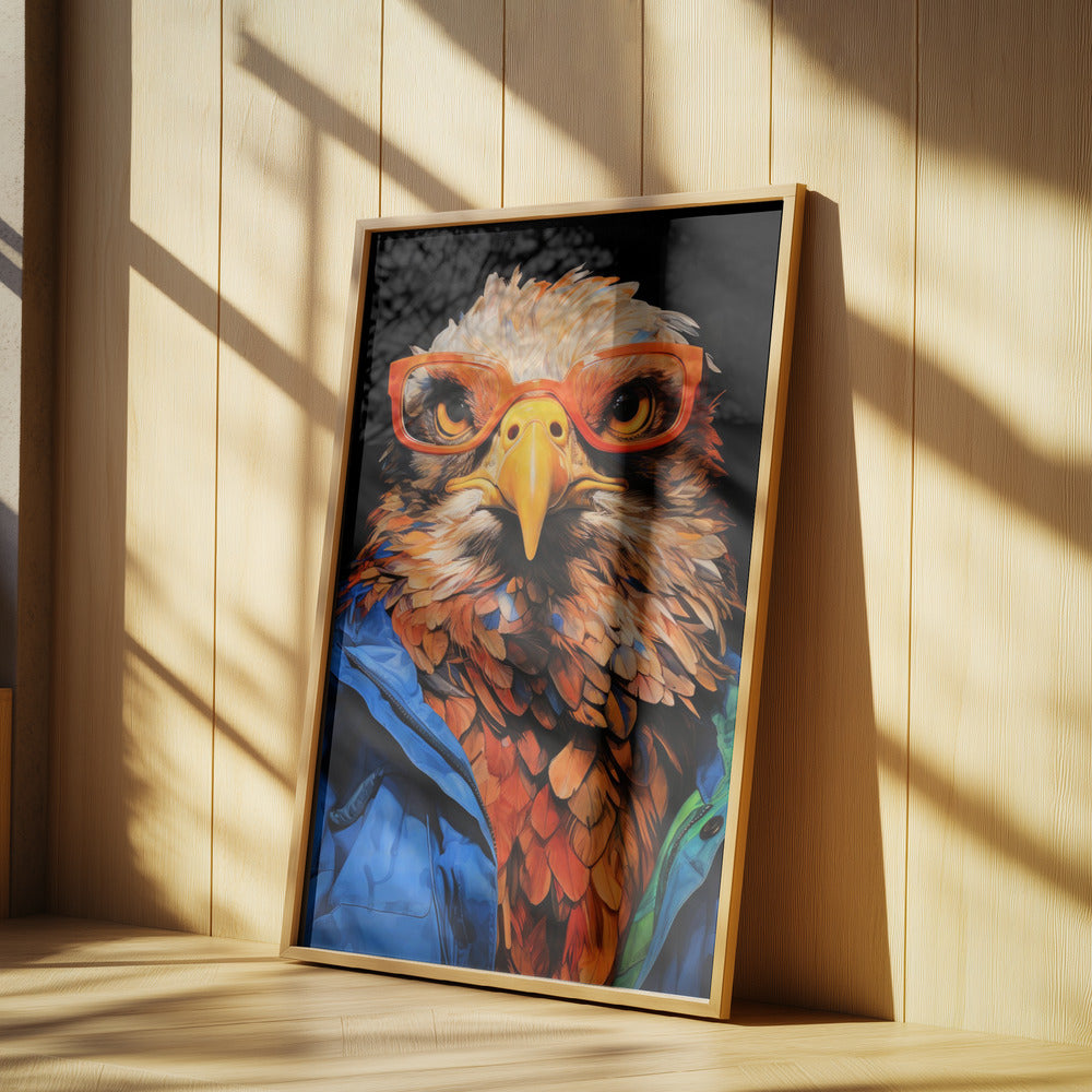 Adler Hipster Aquarell Tierkunst | Poster