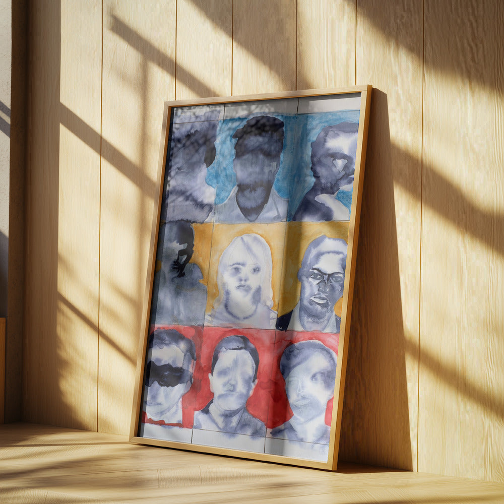 Headshot-Raster Nr. 1 | Poster