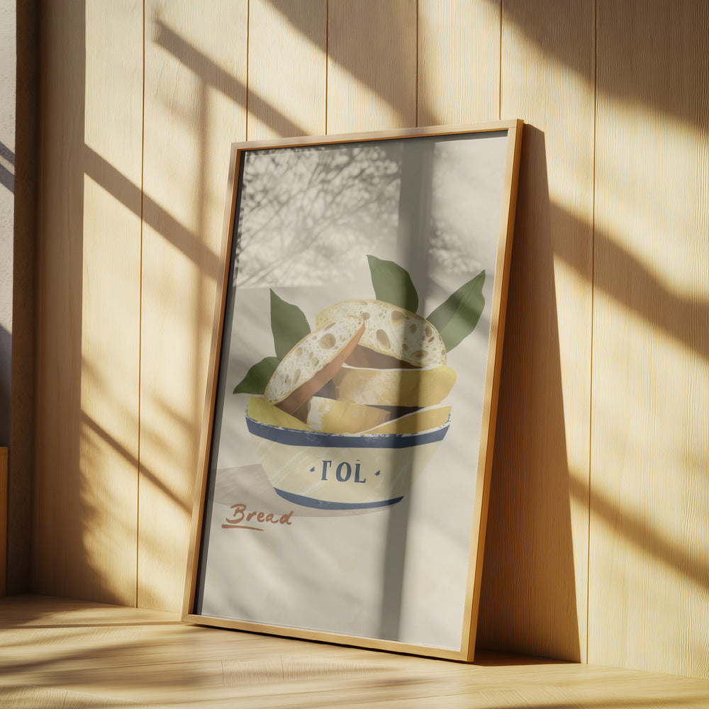 Brotschüssel-Delikat | Poster